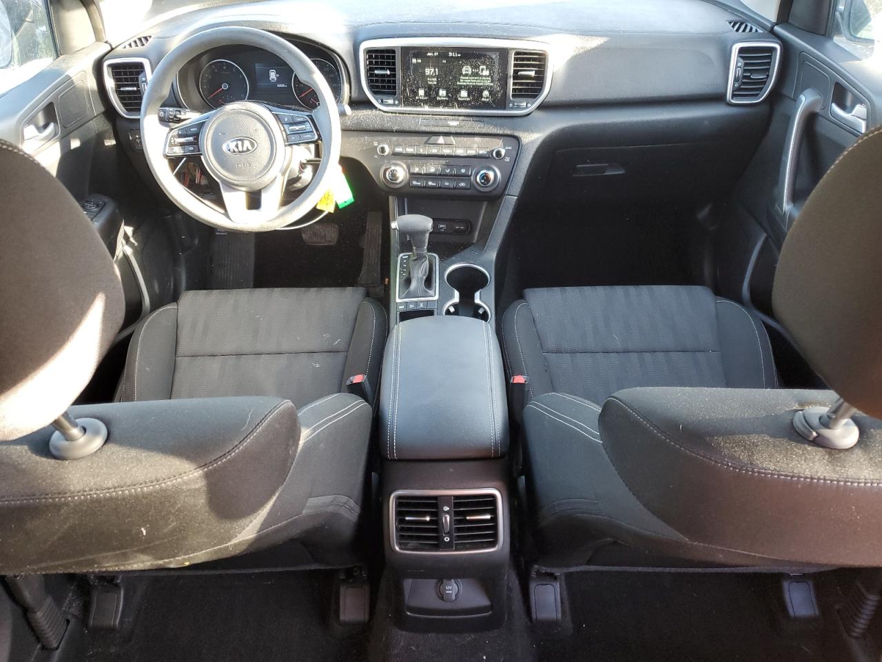 2020 KIA Sportage VIN KNDPMCAC9L7805326 Copart auction photo, front end / side damage thumbnail 8