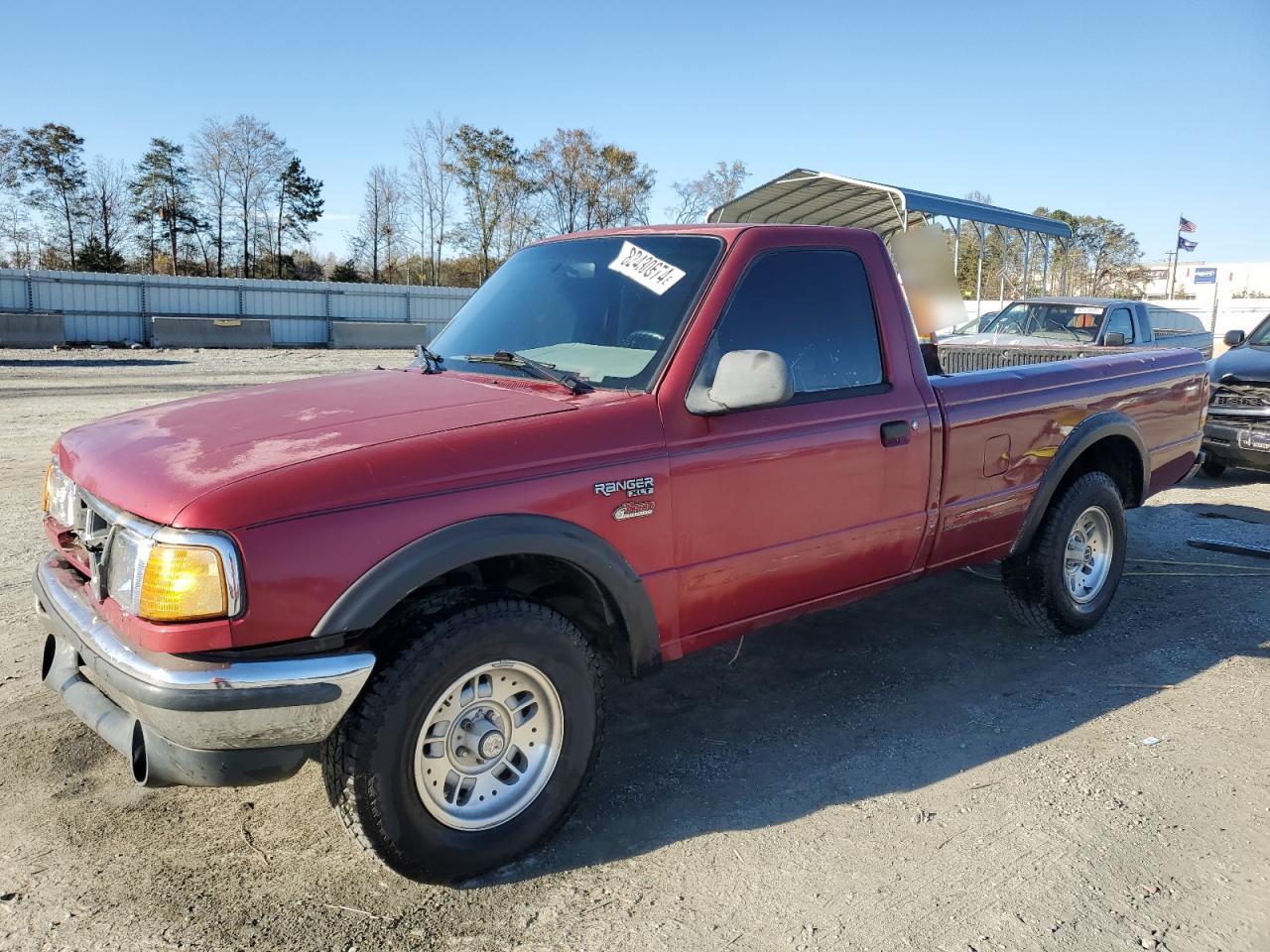 1994 Ford Ranger VIN 1FTCR11X8RTA38012
