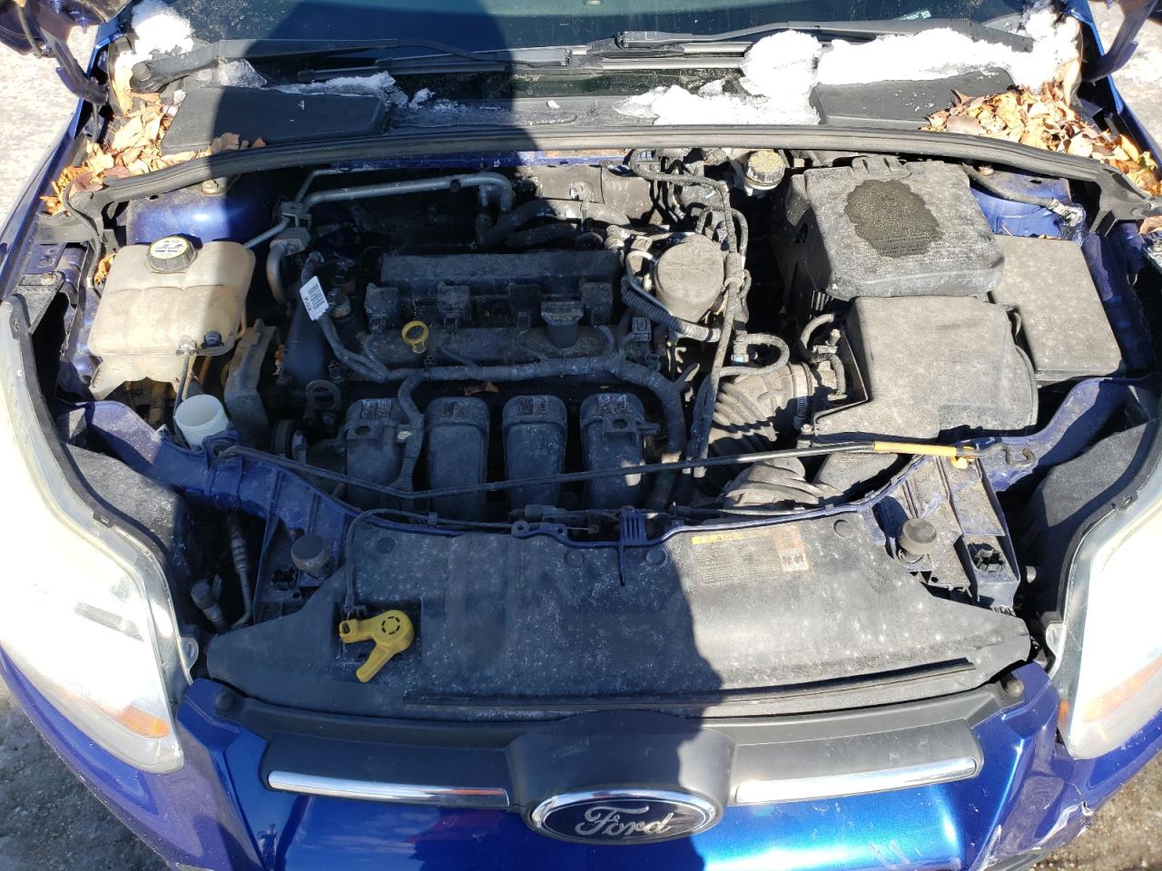 2012 Ford Focus VIN 1FAHP3F23CL369534 Copart auction photo, front end damage thumbnail 11
