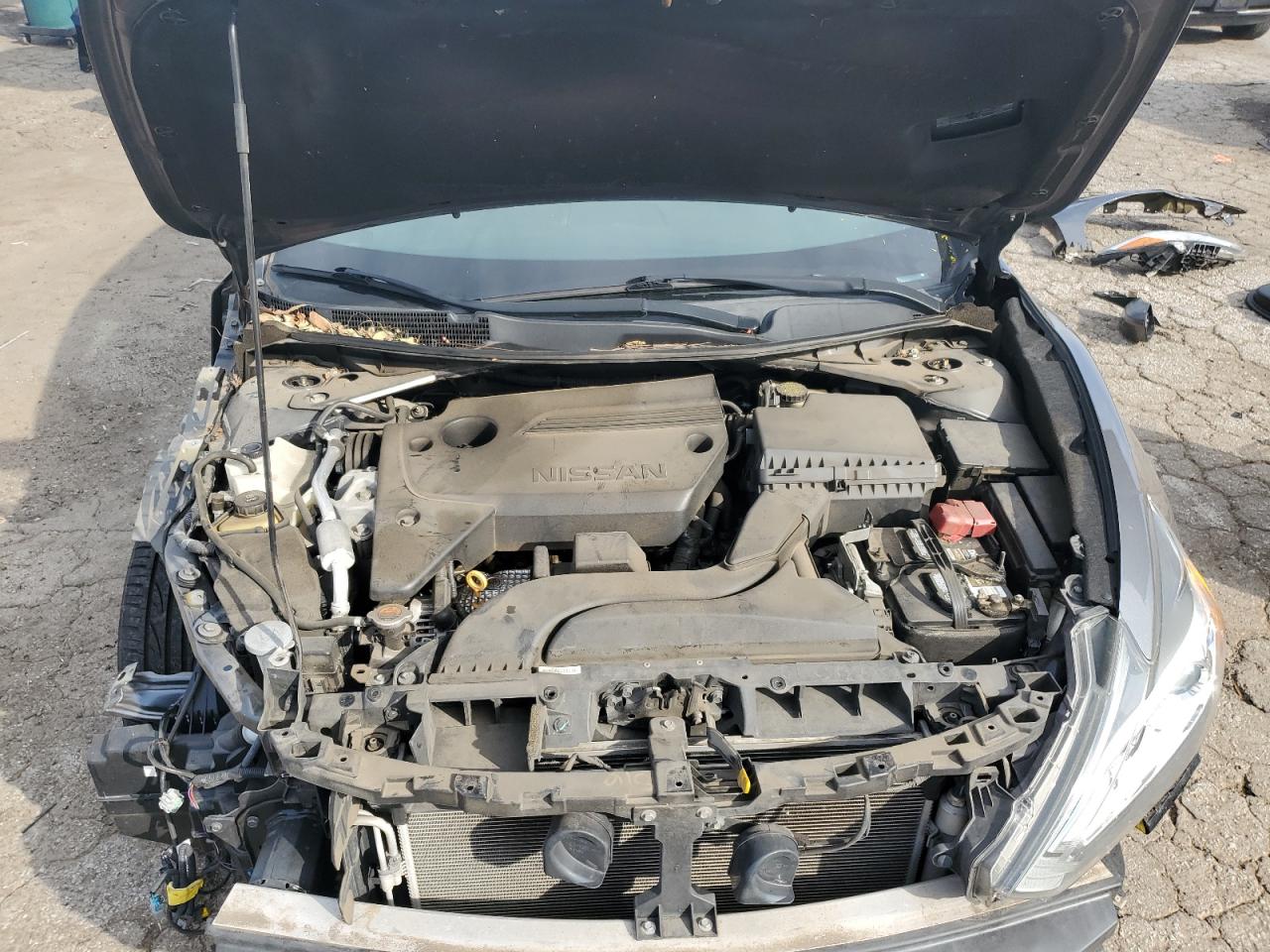 2017 Nissan Altima VIN 1N4AL3AP6HC195563 Copart auction photo, front end damage thumbnail 11