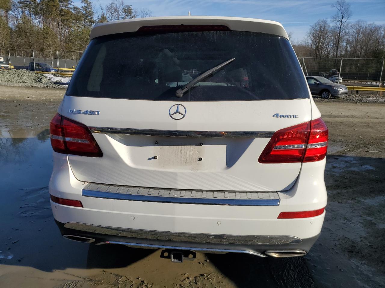 2017 Mercedes-Benz GLS-klasse VIN 4JGDF6EE1HA887438 Copart auction photo, front end damage thumbnail 6