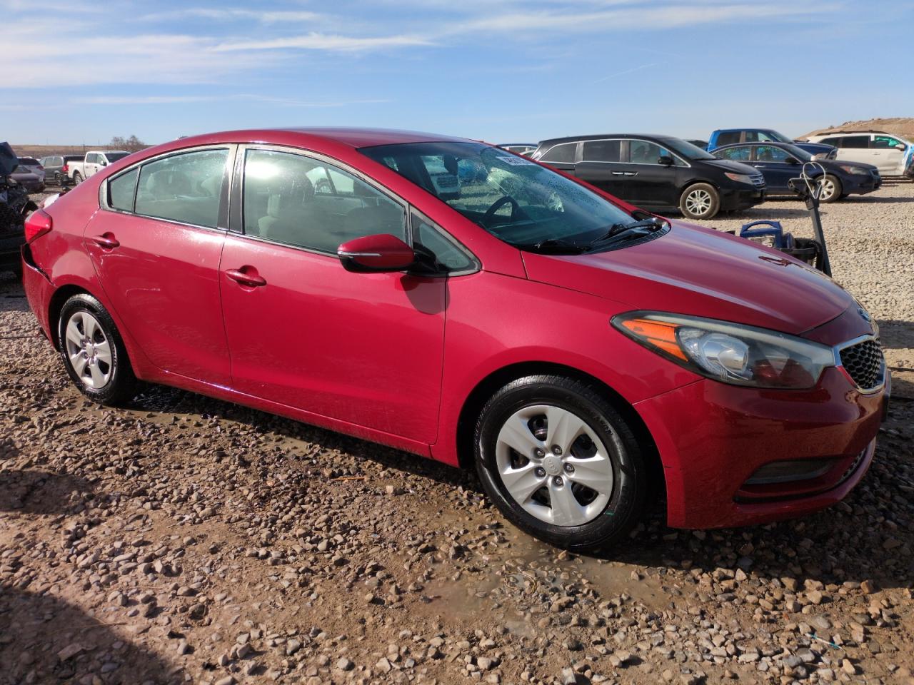 2015 KIA Forte VIN KNAFX4A68F5430383 Copart auction photo, rear end damage thumbnail 4