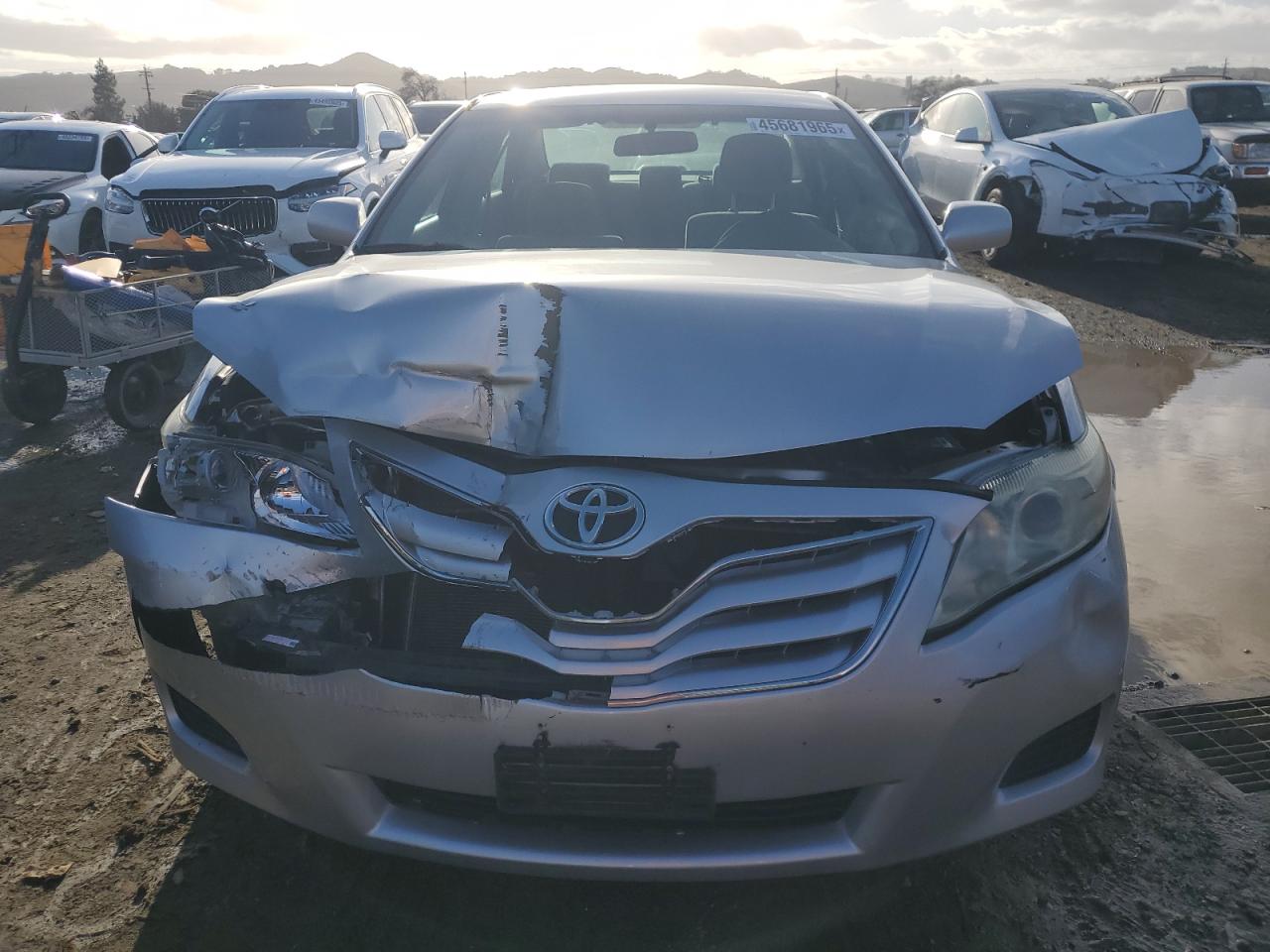 2010 Toyota Camry VIN 4T4BF3EK1AR047858 Copart auction photo, front end / rear end damage thumbnail 5
