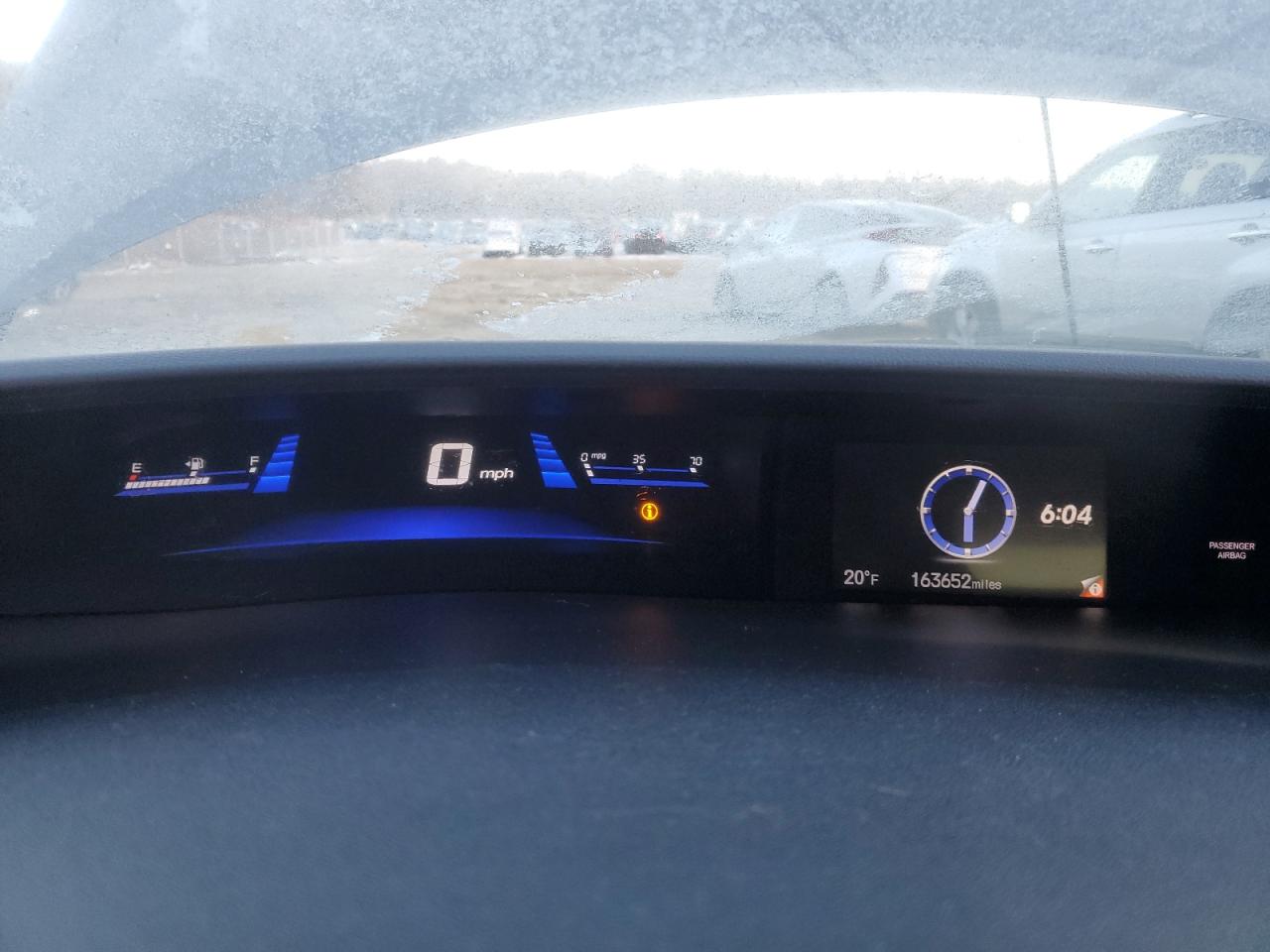 2013 Honda Civic VIN 19XFB2F80DE286393 Copart auction photo, front end / side damage thumbnail 9