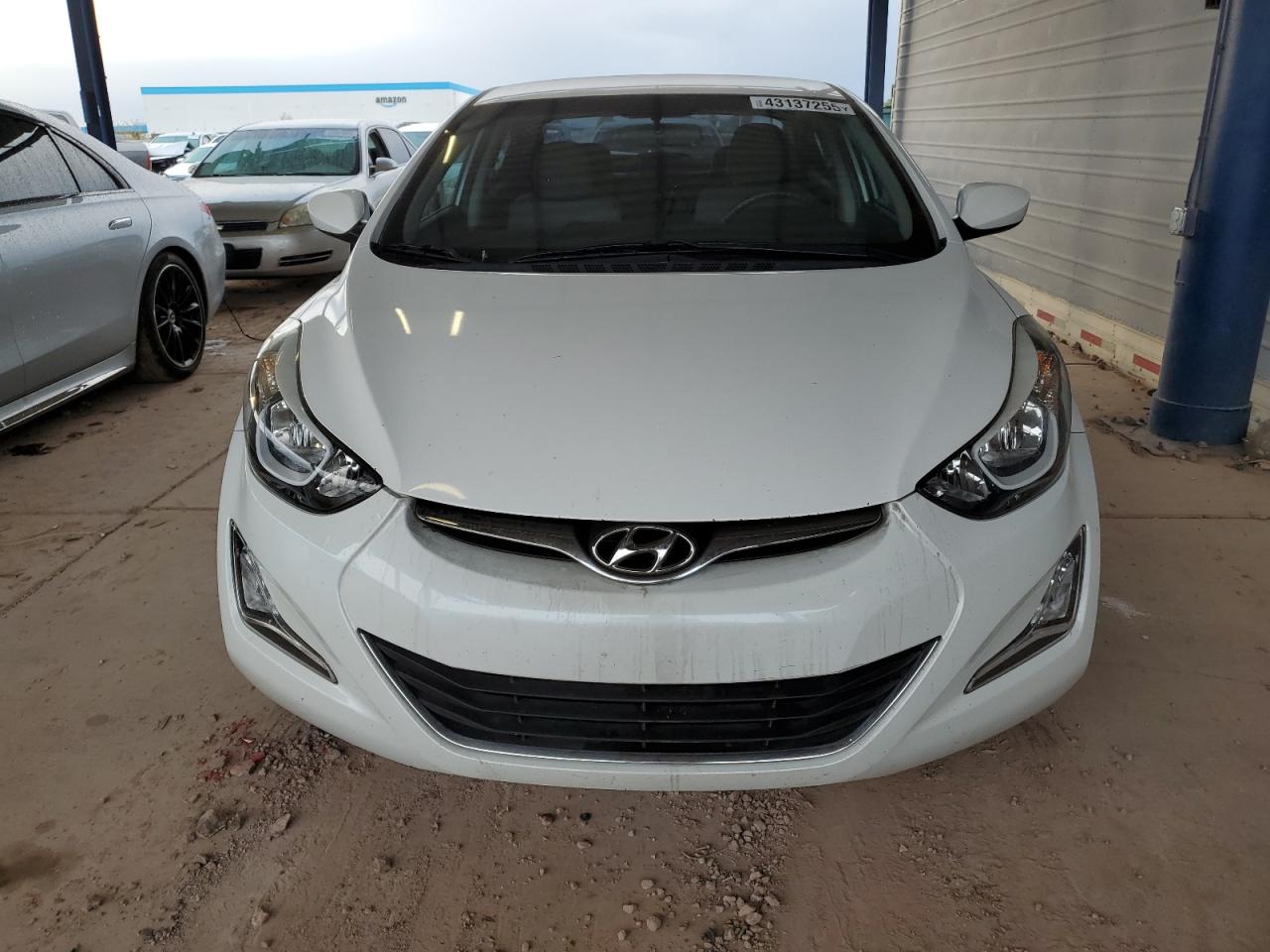 2015 Hyundai Elantra VIN 5NPDH4AE2FH638693 Copart auction photo, rear end damage thumbnail 5