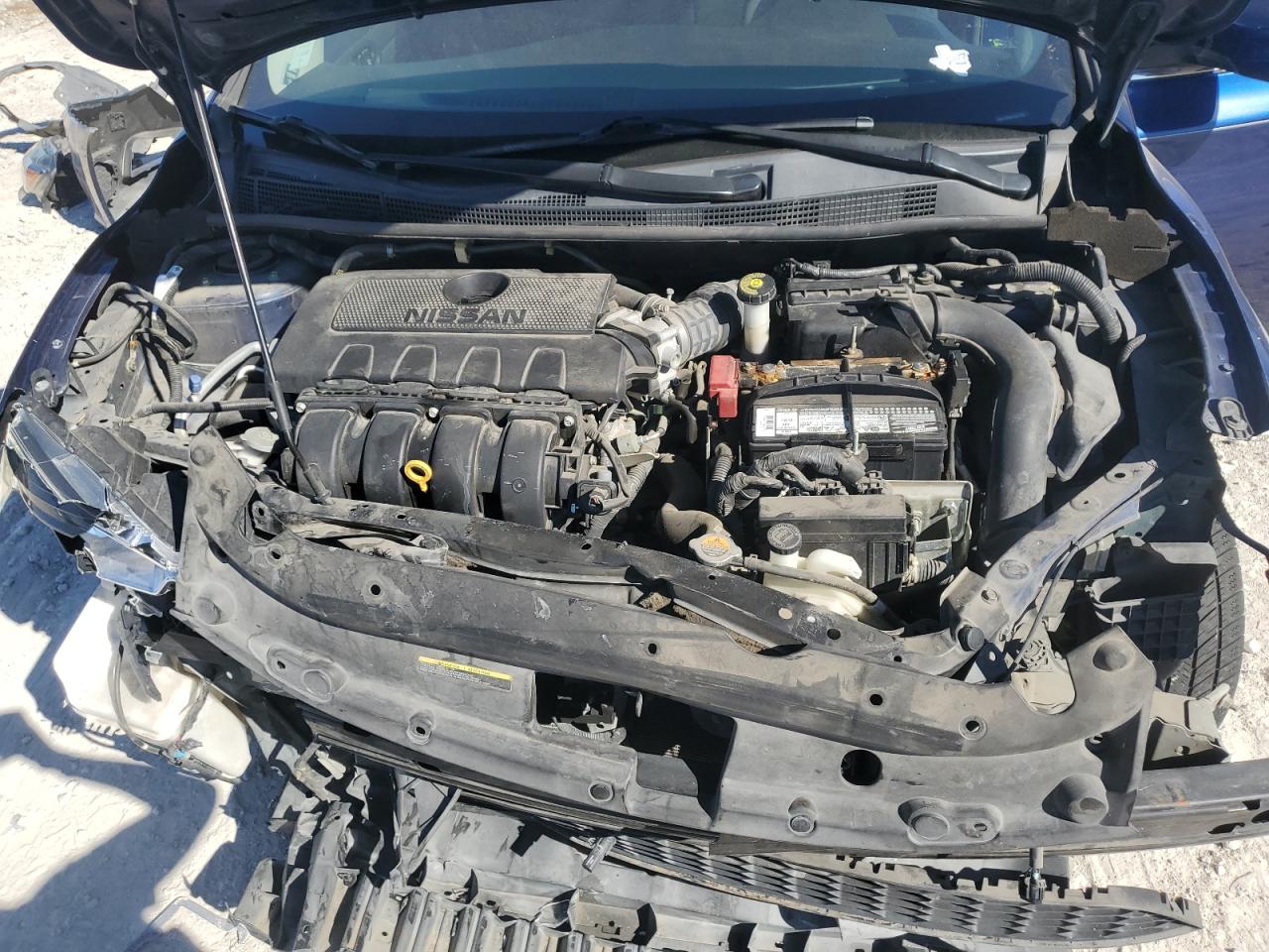 2016 Nissan Sentra VIN 3N1AB7AP6GY221706 Copart auction photo, front end damage thumbnail 12