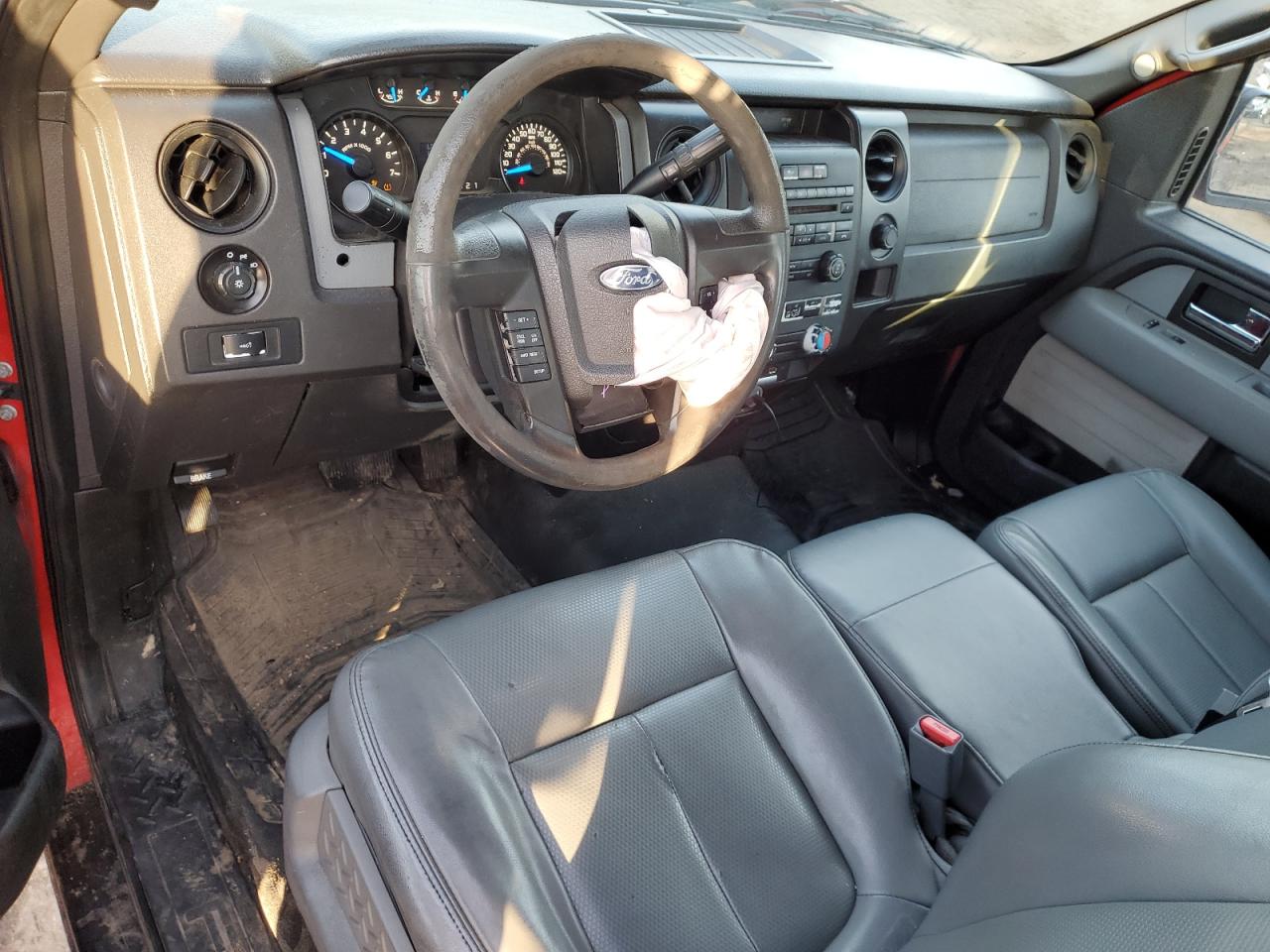 2014 Ford F-150 VIN 1FTMF1CM7EKE03408 Copart auction photo, front end / rear end damage thumbnail 8