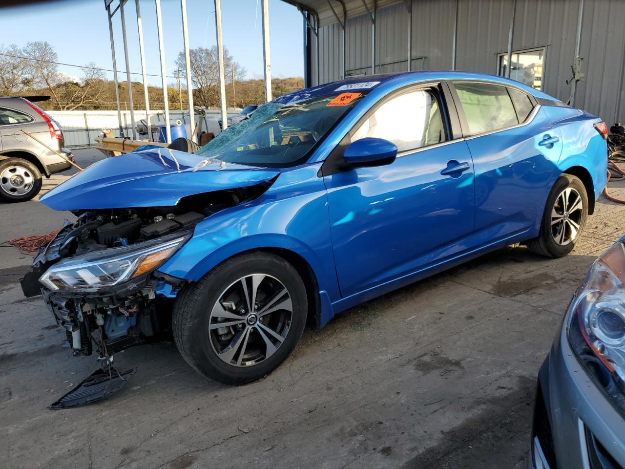 2022 Nissan Sentra VIN 3N1AB8CV9NY247215
