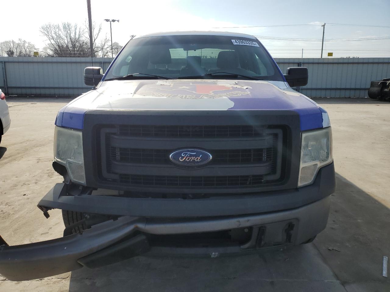 2014 Ford F-150 VIN 1FTMF1CM2EKD70205 Copart auction photo, front end / hail damage thumbnail 5