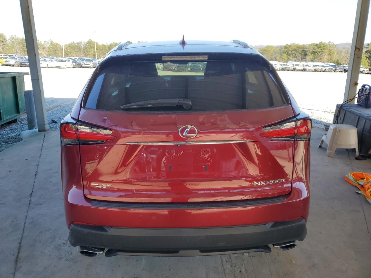 2015 Lexus NX VIN JTJYARBZ3F2000939 Copart auction photo, normal wear damage thumbnail 6