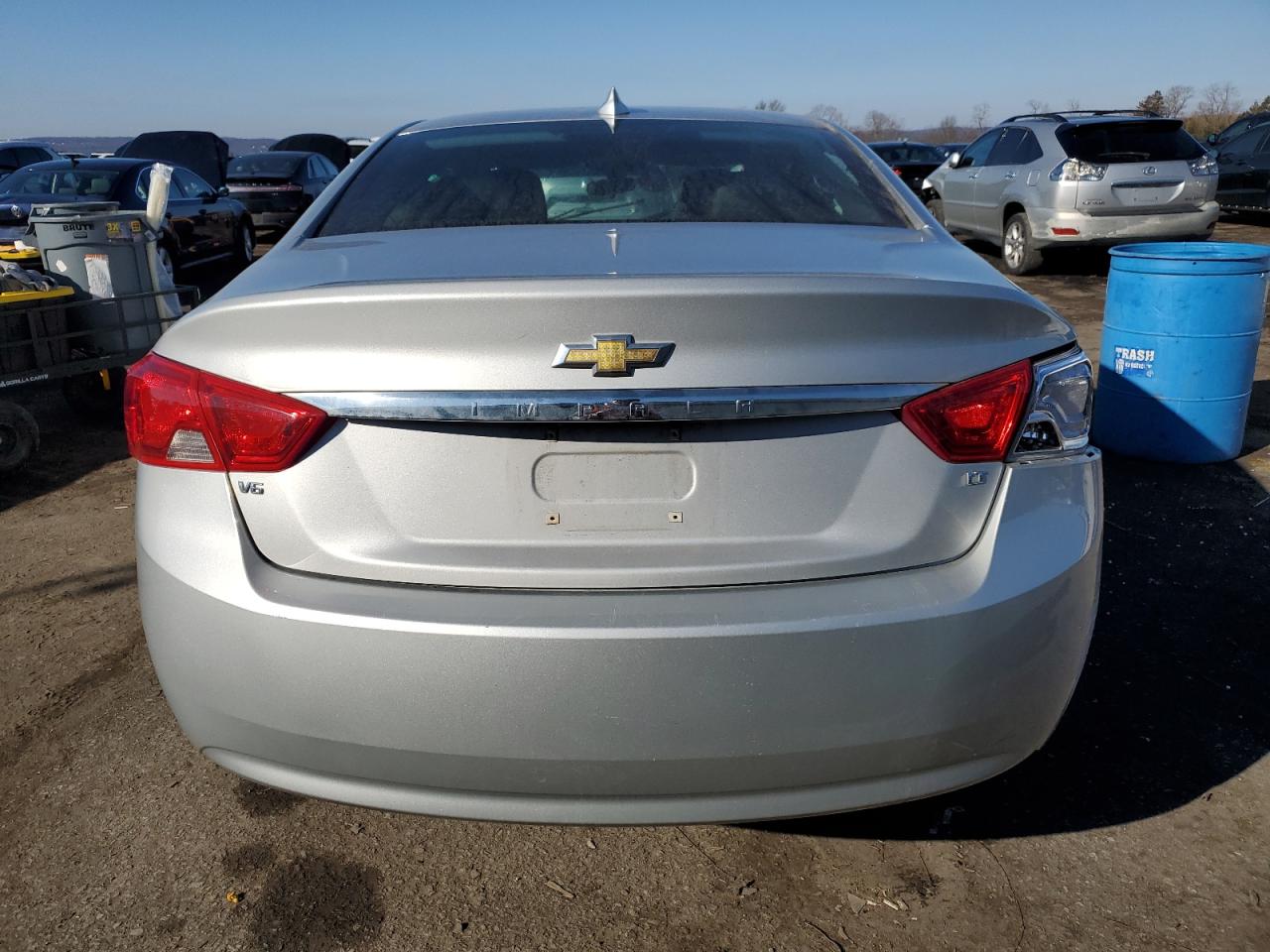 2018 Chevrolet Impala VIN 2G1105S35J9135550 Copart auction photo, mechanical / front end damage thumbnail 6