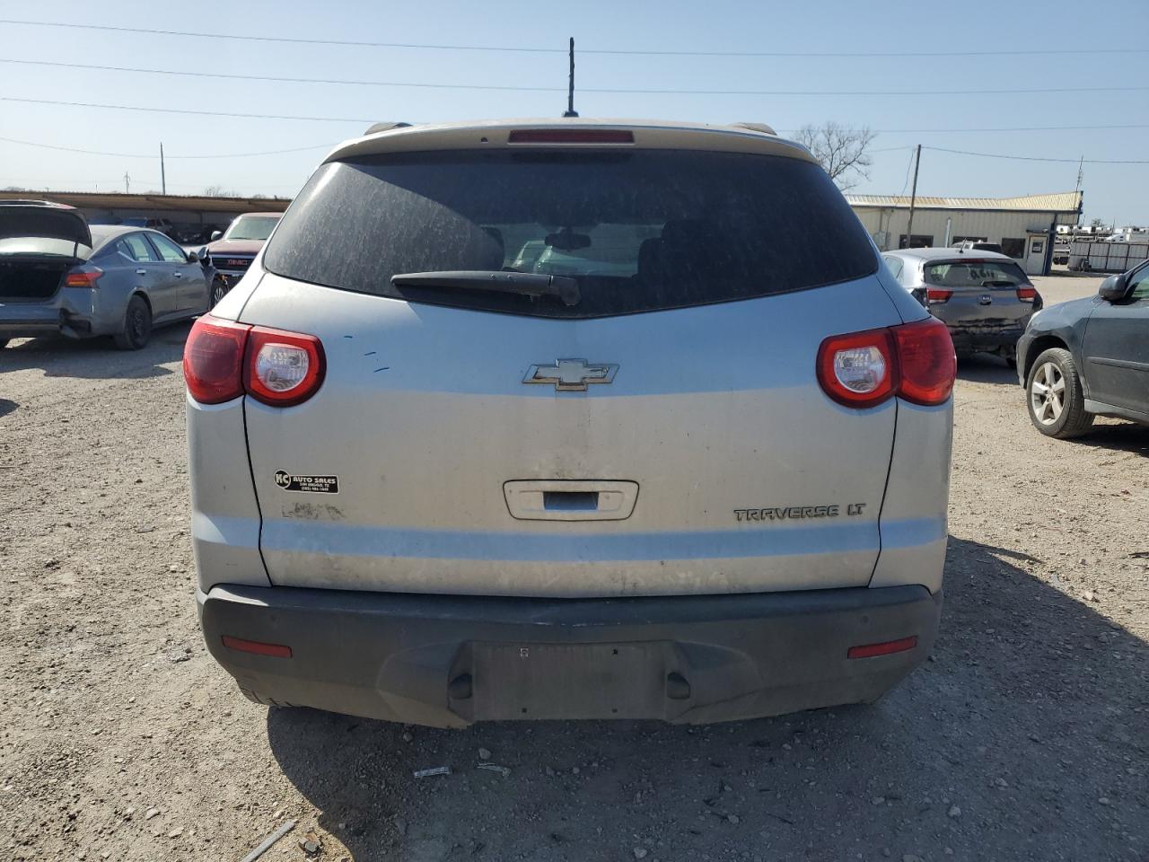 2011 Chevrolet Traverse VIN 1GNKRGED6BJ212425 Copart auction photo, side damage thumbnail 6