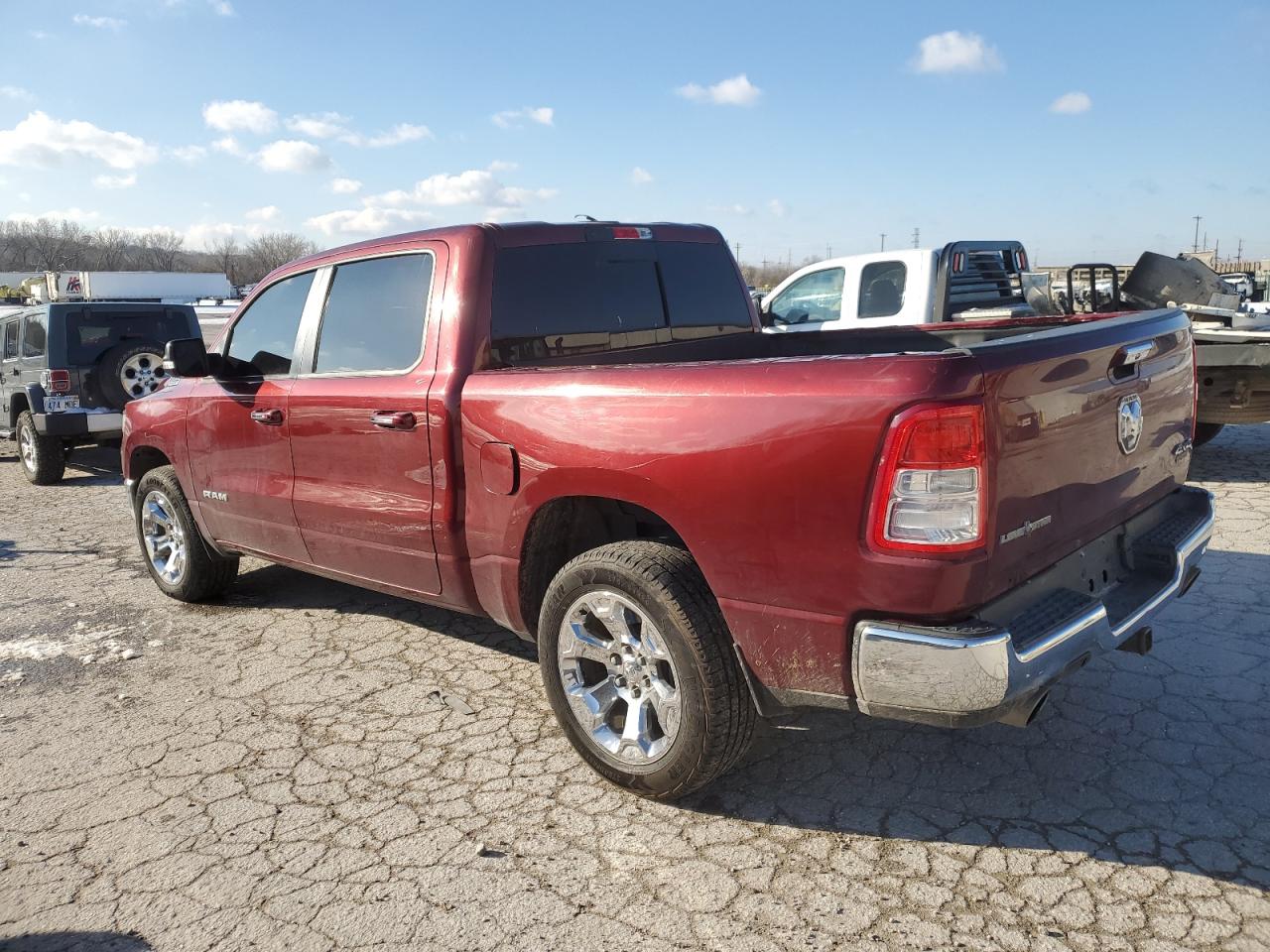 2019 RAM 1500 VIN 1C6SRFFTXKN573505 Copart auction photo, minor dent/scratches / rear end damage thumbnail 2