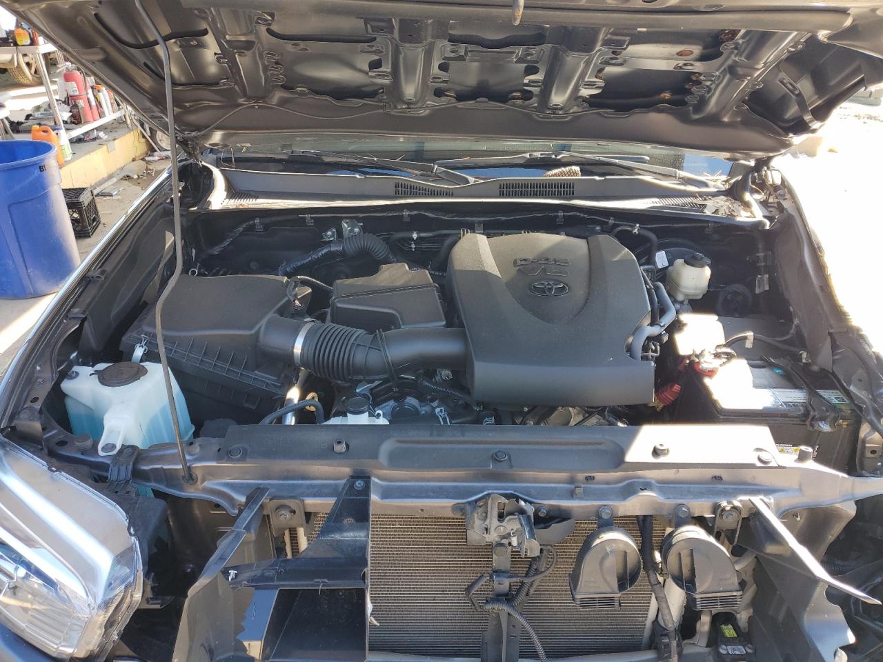 2021 Toyota Tacoma VIN 5TFAZ5CN6MX103340 Copart auction photo, front end damage thumbnail 13
