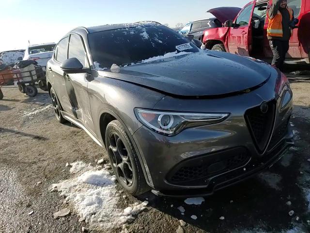 2018 Alfa Romeo Stelvio VIN ZASFAKPNXJ7B76042 Copart auction photo, side / front end damage thumbnail 11