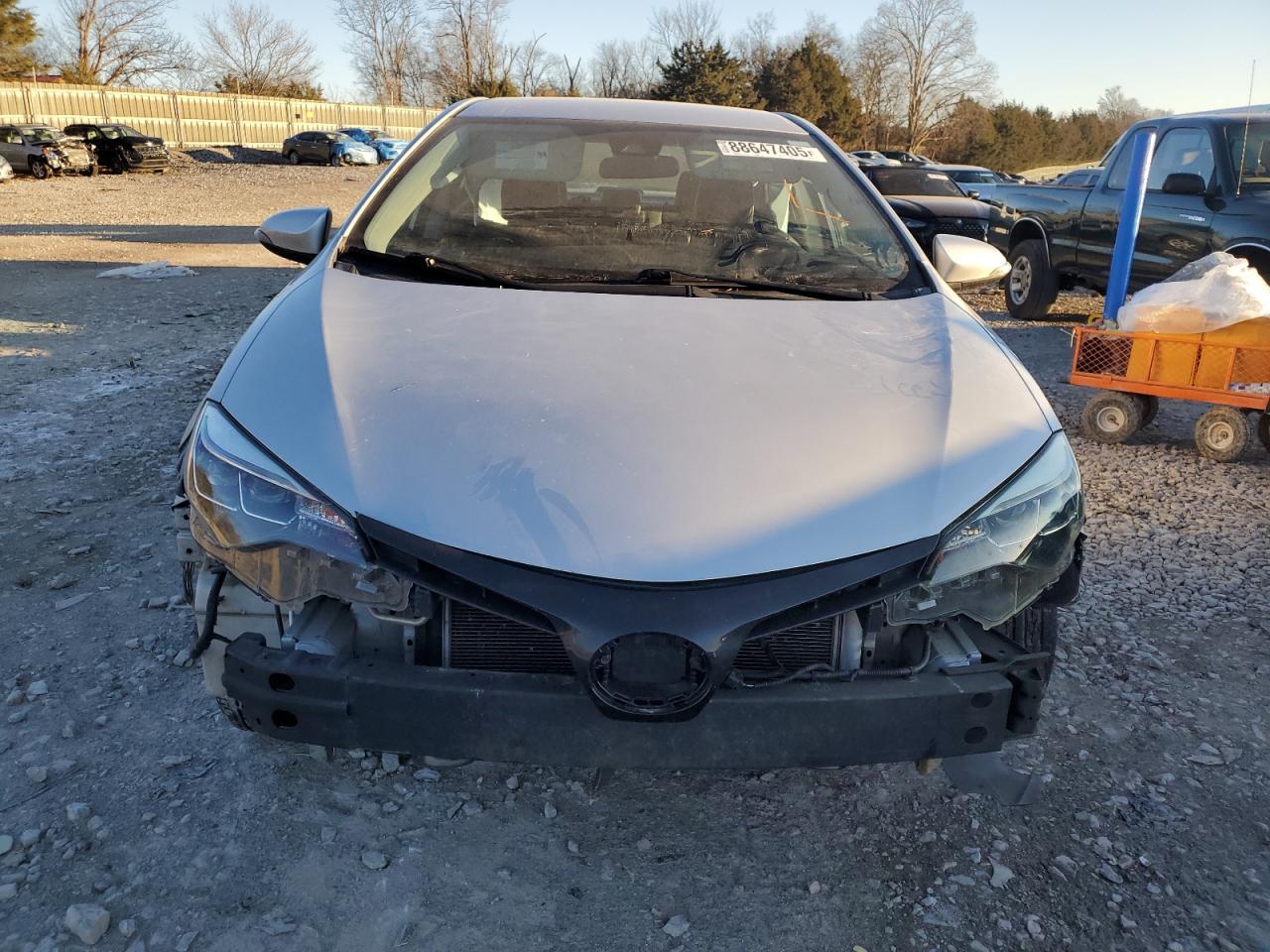 2019 Toyota Corolla VIN 5YFBURHE9KP910143 Copart auction photo, front end damage thumbnail 5