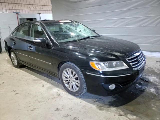 2011 Hyundai Azera VIN KMHFC4DF1BA544460 Copart auction photo, rollover damage thumbnail 10