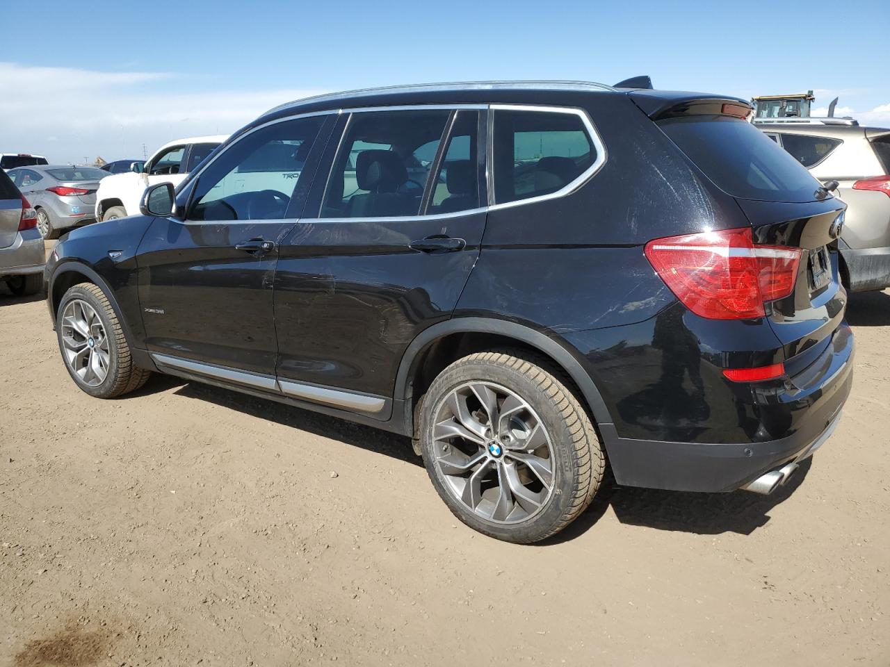 2015 BMW X3 VIN 5UXWX7C53F0K35277 Copart auction photo, rear end damage thumbnail 2