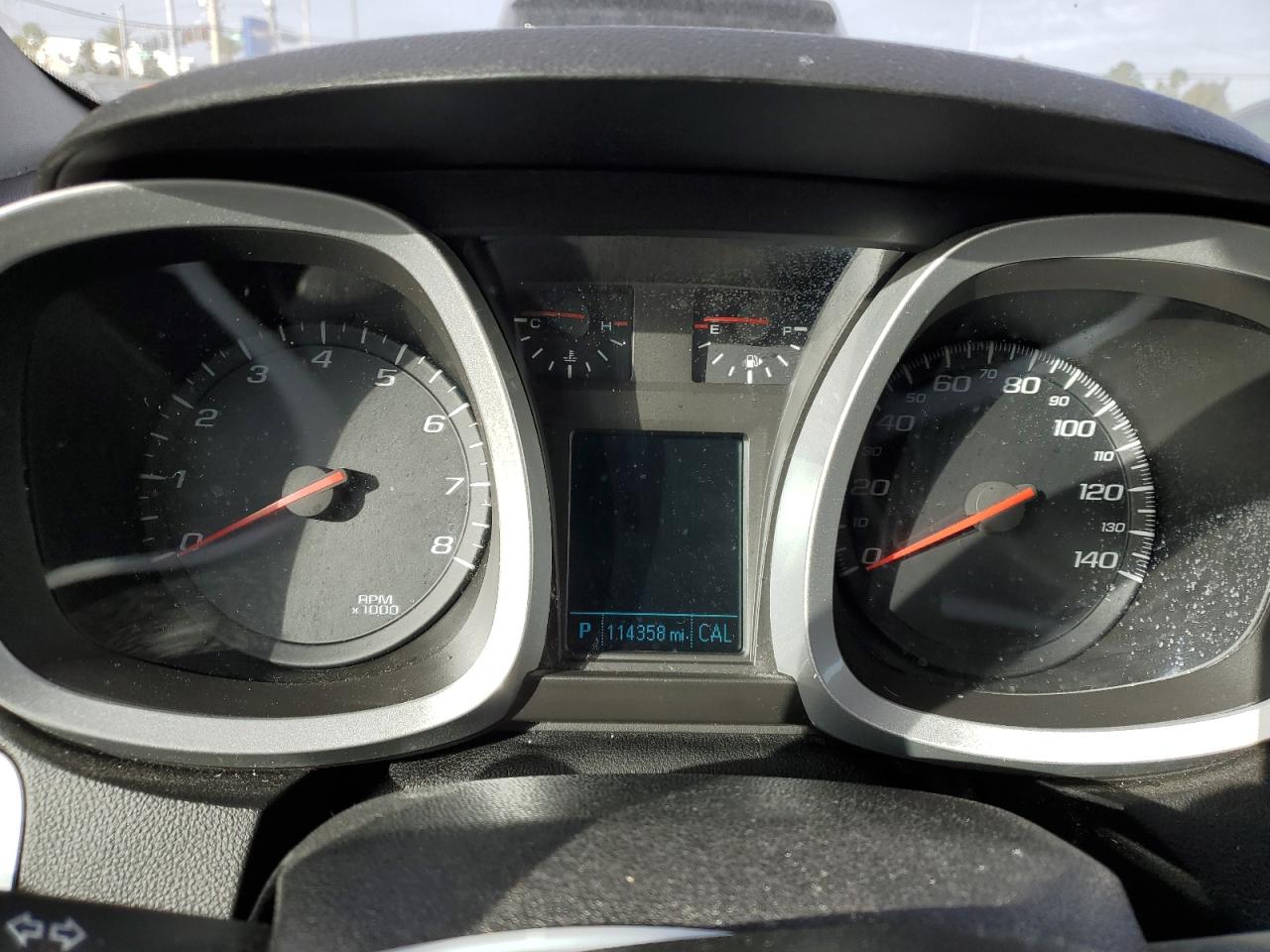 2014 Chevrolet Equinox VIN 2GNALBEK2E1140927 Copart auction photo, side / front end damage thumbnail 9