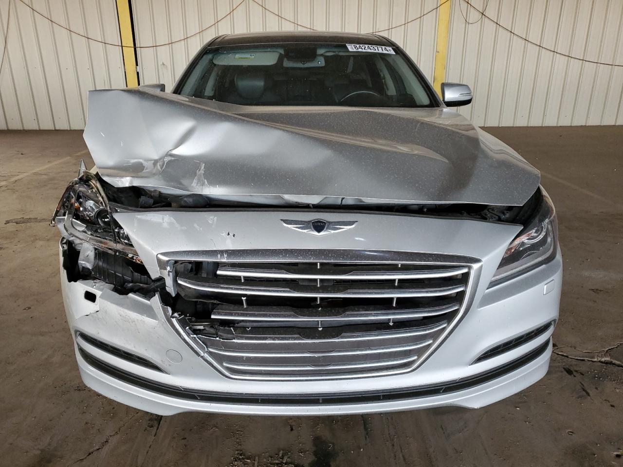 2015 Hyundai Genesis VIN KMHGN4JE5FU057440 Copart auction photo, rear end / front end damage thumbnail 5