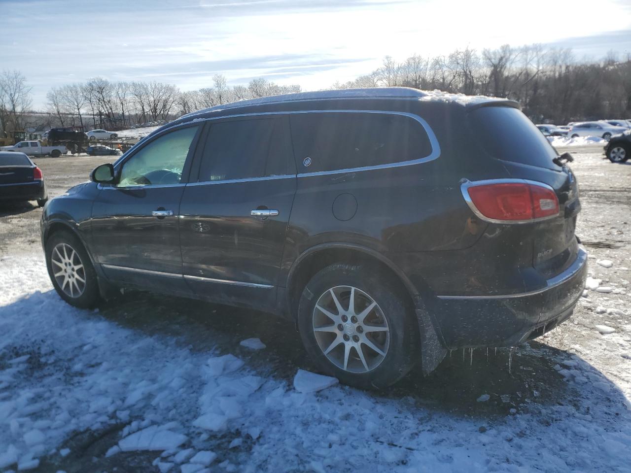2014 Buick Enclave VIN 5GAKVBKD4EJ260720 Copart auction photo, all over damage thumbnail 2