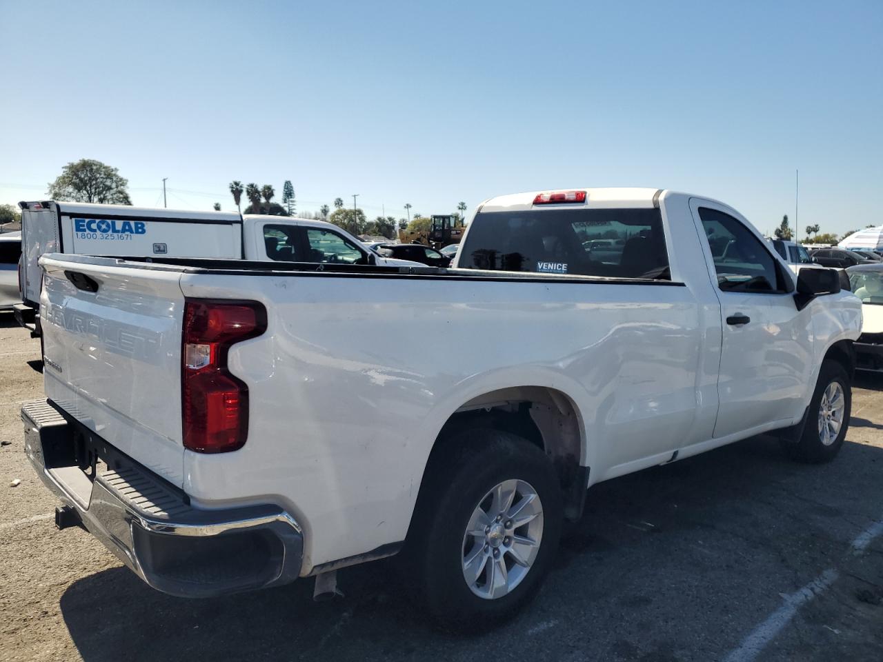2021 Chevrolet Silverado VIN 3GCNWAEF1MG210096 Copart auction photo, front end damage thumbnail 3