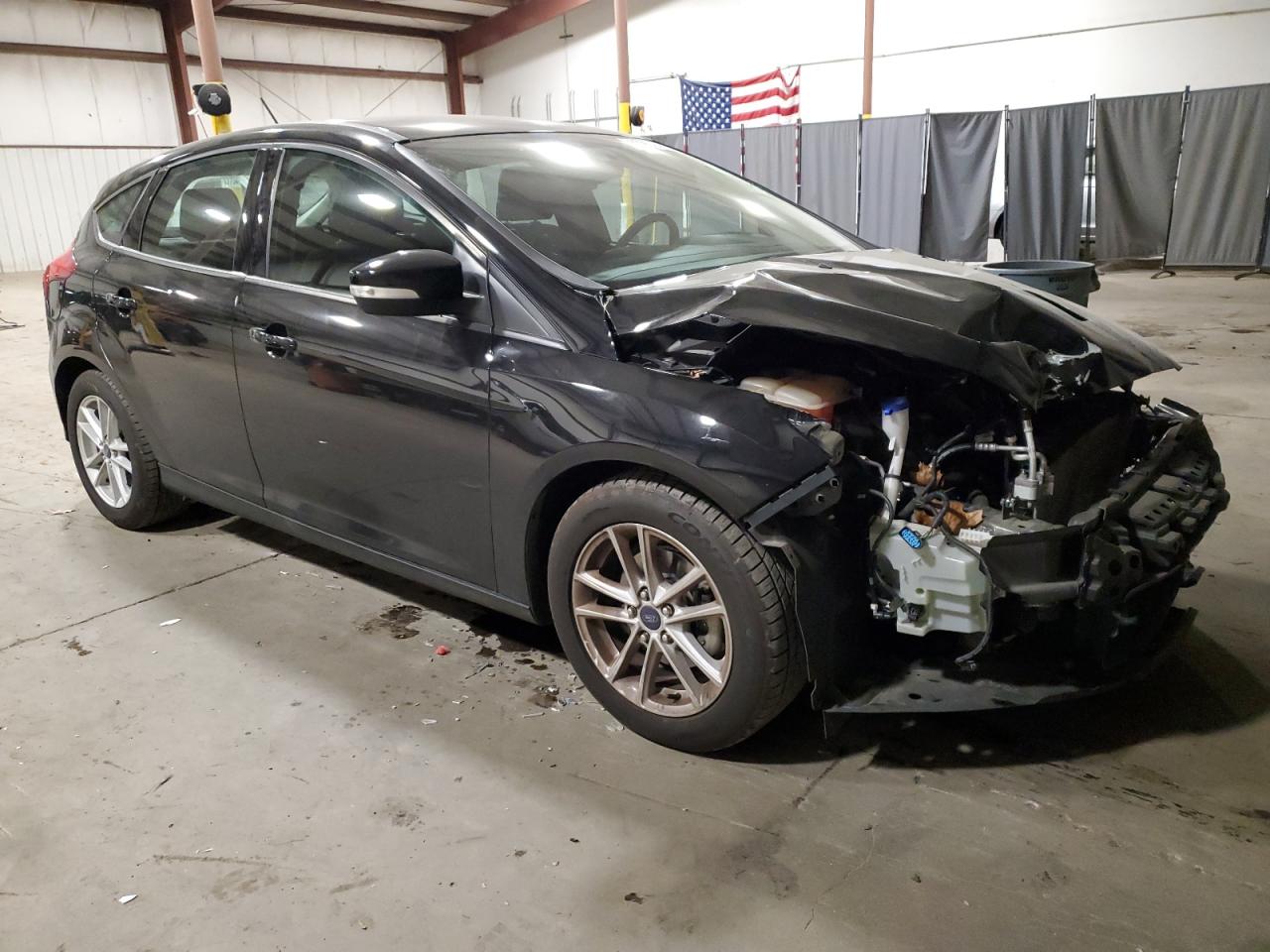 2017 Ford Focus VIN 1FADP3K21HL281318 Copart auction photo, front end damage thumbnail 4