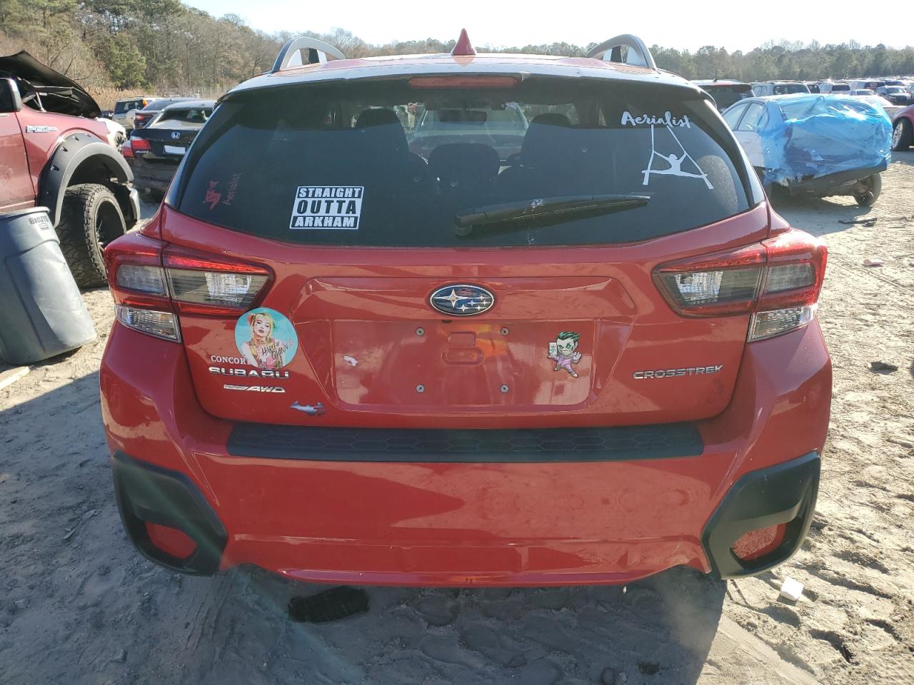 2020 Subaru XV VIN JF2GTAPC3L8212846 Copart auction photo, front end damage thumbnail 6