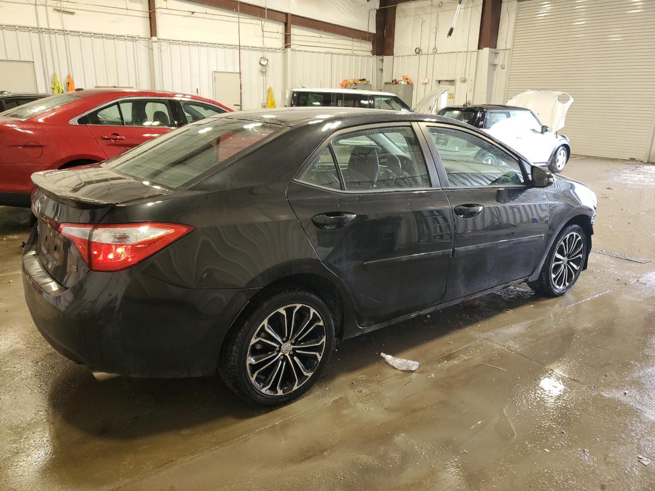 2014 Toyota Corolla VIN 5YFBURHE1EP033555 Copart auction photo, front end damage thumbnail 3