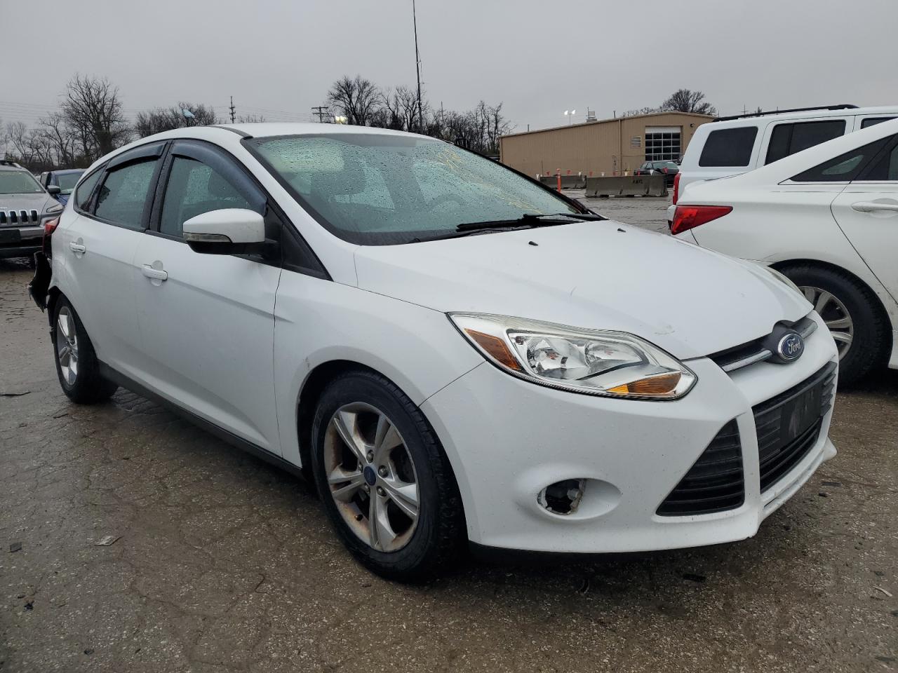 2014 Ford Focus VIN 1FADP3K25EL392966 Copart auction photo, rear end / front end damage thumbnail 4
