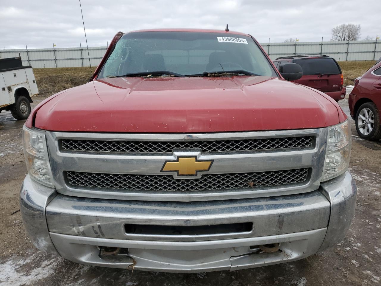 2012 Chevrolet Silverado VIN 1GCRKSE71CZ211369 Copart auction photo, side damage thumbnail 5