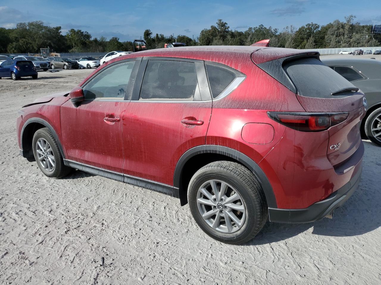 2022 Mazda CX-5 VIN JM3KFBBM2N0608121 Copart auction photo, front end / minor dent/scratches damage thumbnail 2