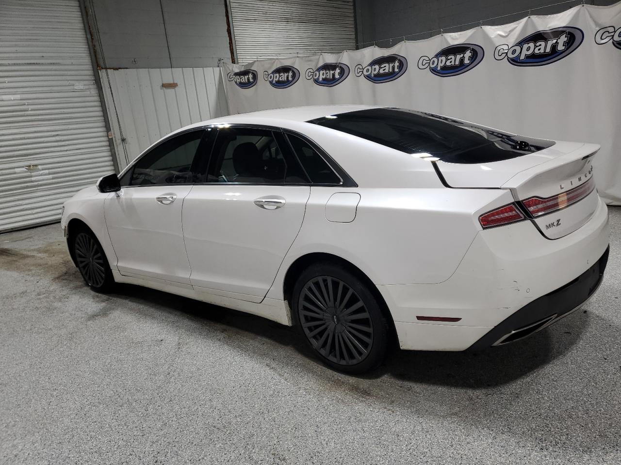 2017 Lincoln MKZ VIN 3LN6L5F92HR663100 Copart auction photo, rear end damage thumbnail 2