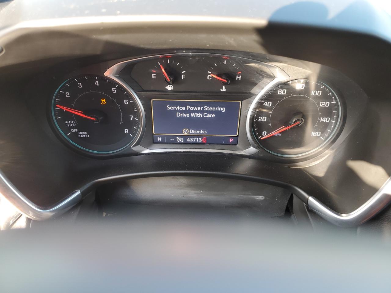 2021 Chevrolet Equinox VIN 2GNAXKEV1M6147299 Copart auction photo, side / front end damage thumbnail 9