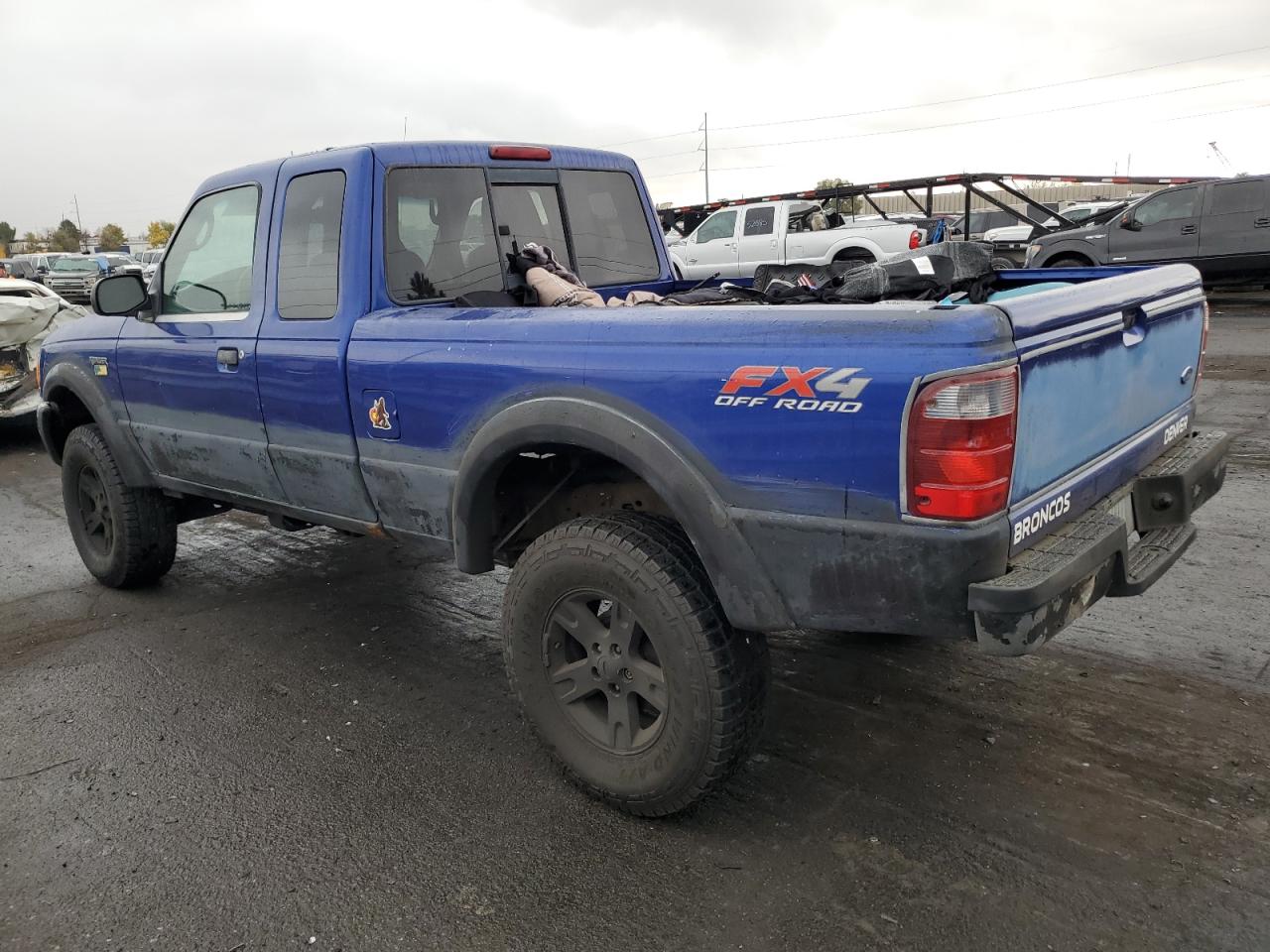 2005 Ford Ranger VIN 1FTZR45E35PA25532 Copart auction photo, side / hail damage thumbnail 2
