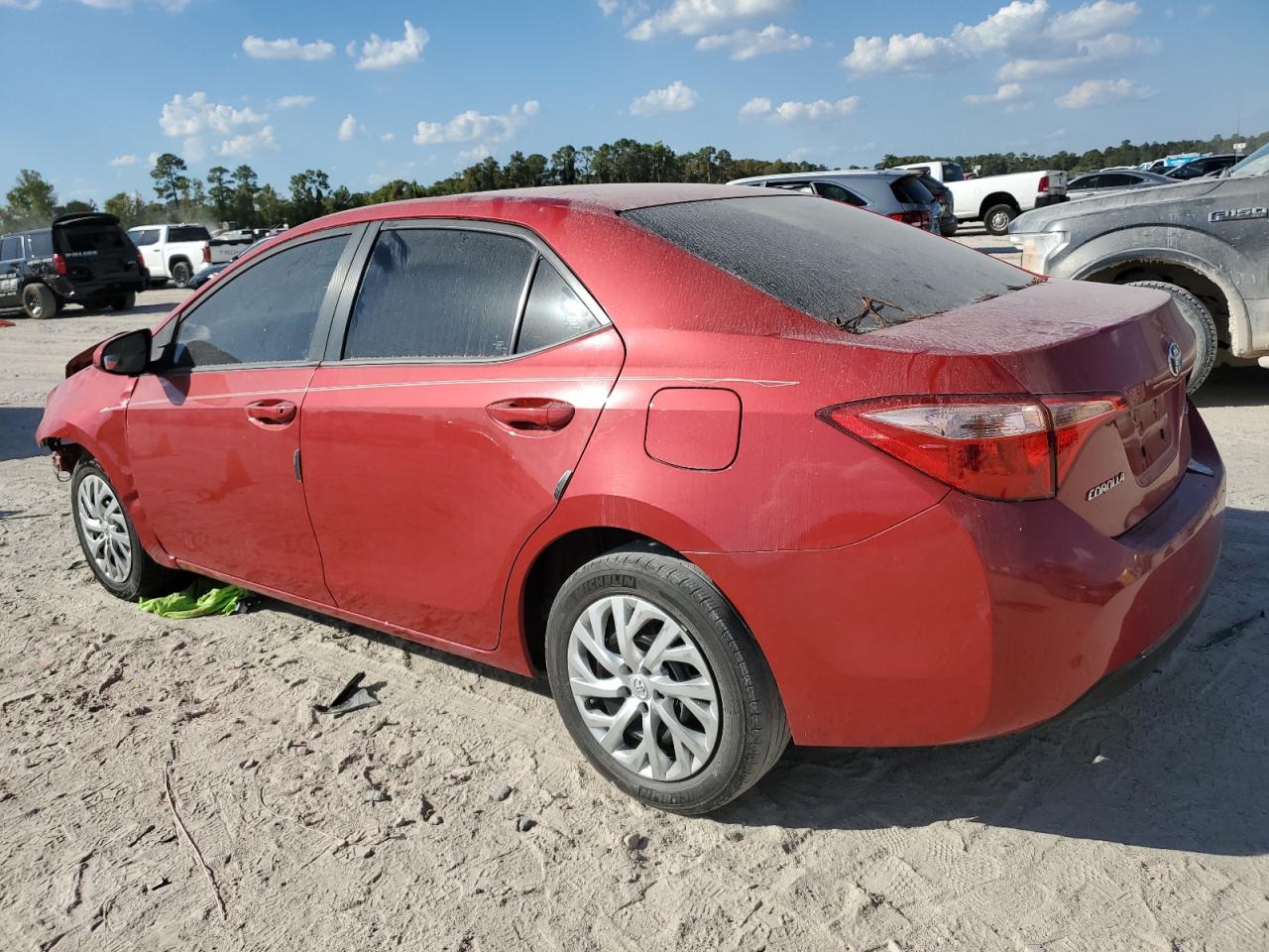 2019 Toyota Corolla VIN 2T1BURHE6KC164086 Copart auction photo, front end damage thumbnail 2