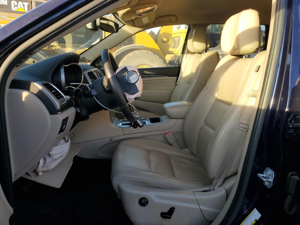 2018 Jeep Grand Cherokee VIN 1C4RJEBG2JC447313 Copart auction photo, front end / side damage thumbnail 7