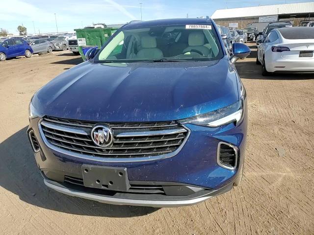 2022 Buick Envision VIN LRBFZPR44ND015551 Copart auction photo, side damage thumbnail 11