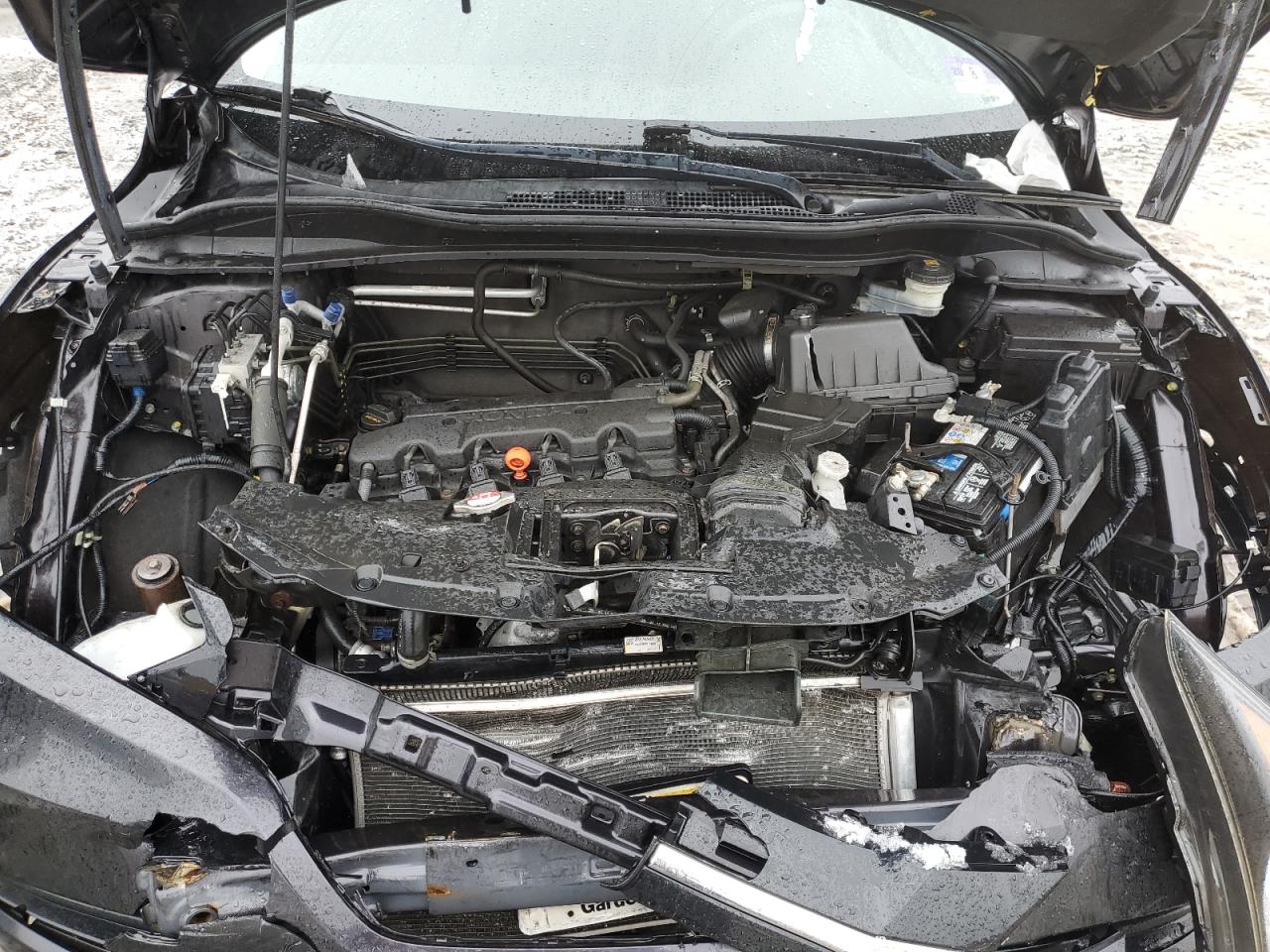 2017 Honda HR-V VIN 3CZRU6H3XHG709355 Copart auction photo, front end damage thumbnail 14