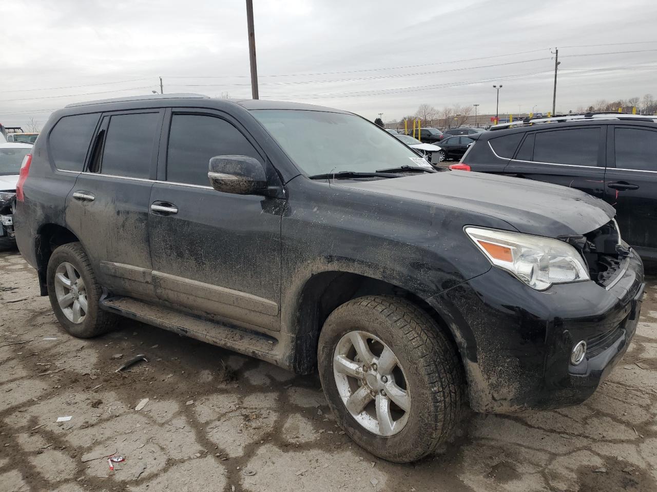 2013 Lexus GX VIN JTJBM7FX4D5062579 Copart auction photo, front end / rear end damage thumbnail 4