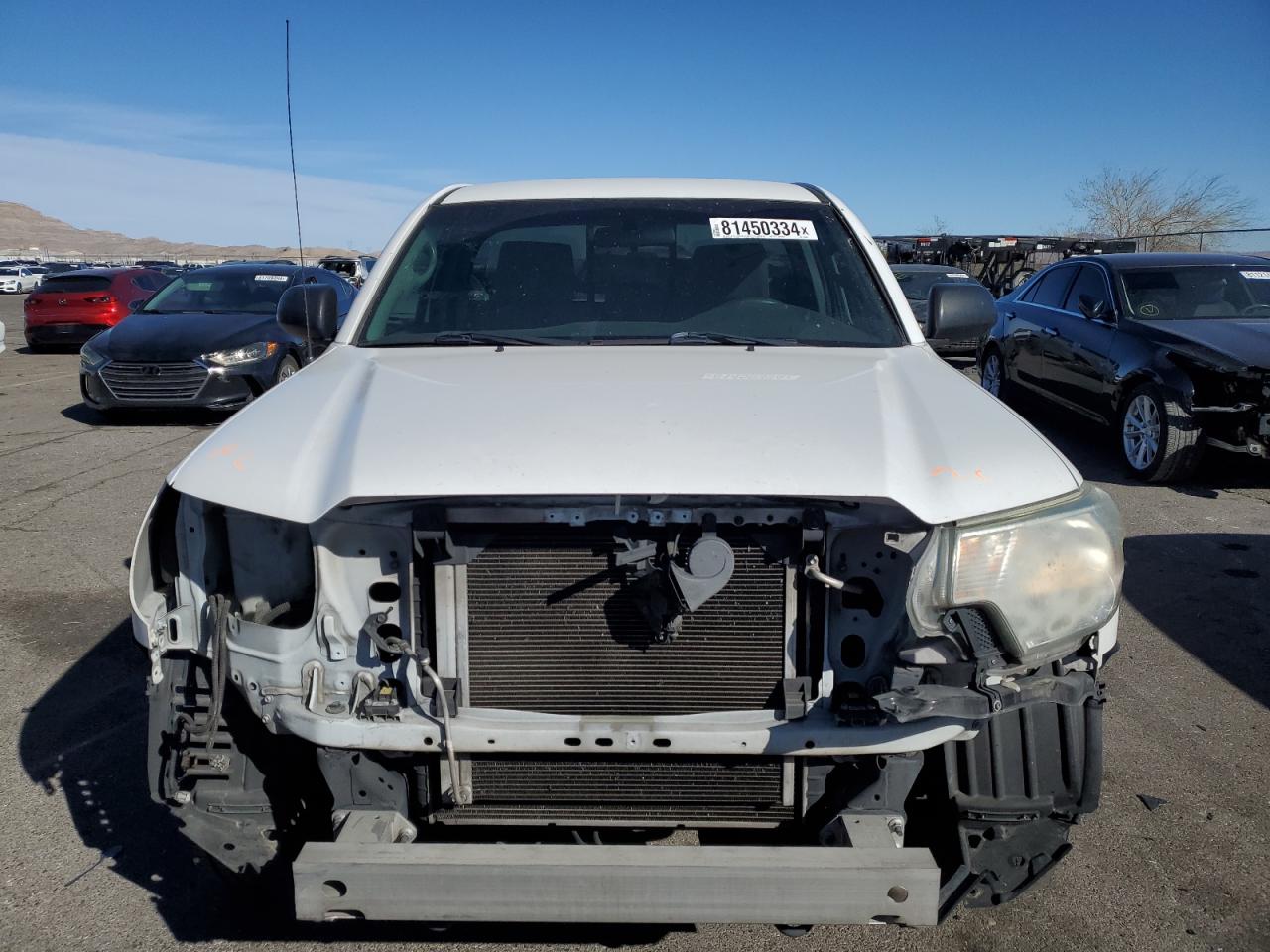 2013 Toyota Tacoma VIN 5TFNX4CN2DX019680 Copart auction photo, front end / rear end damage thumbnail 5