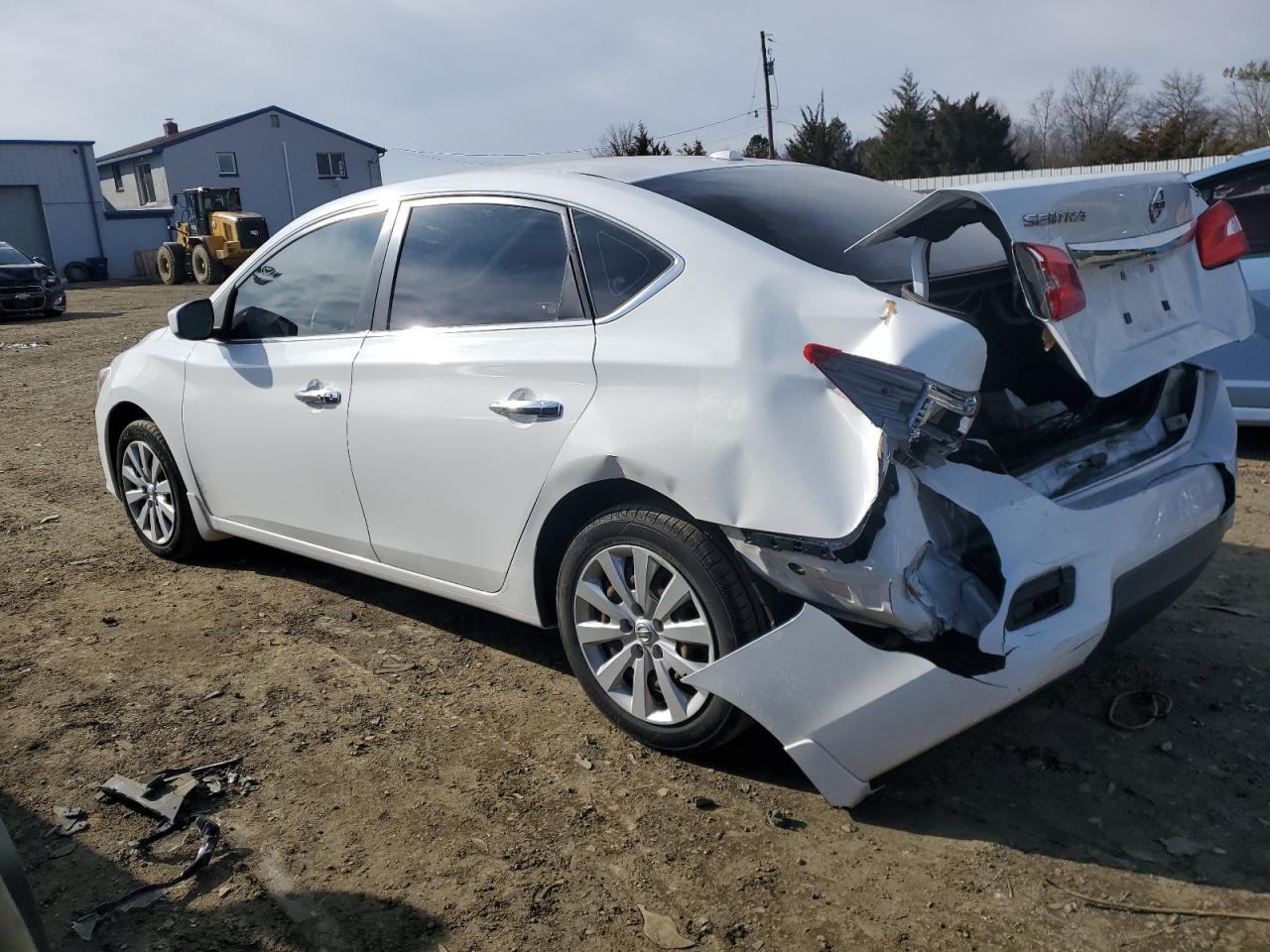 2017 Nissan Sentra VIN 3N1AB7AP0HY362305 Copart auction photo, rear end damage thumbnail 2