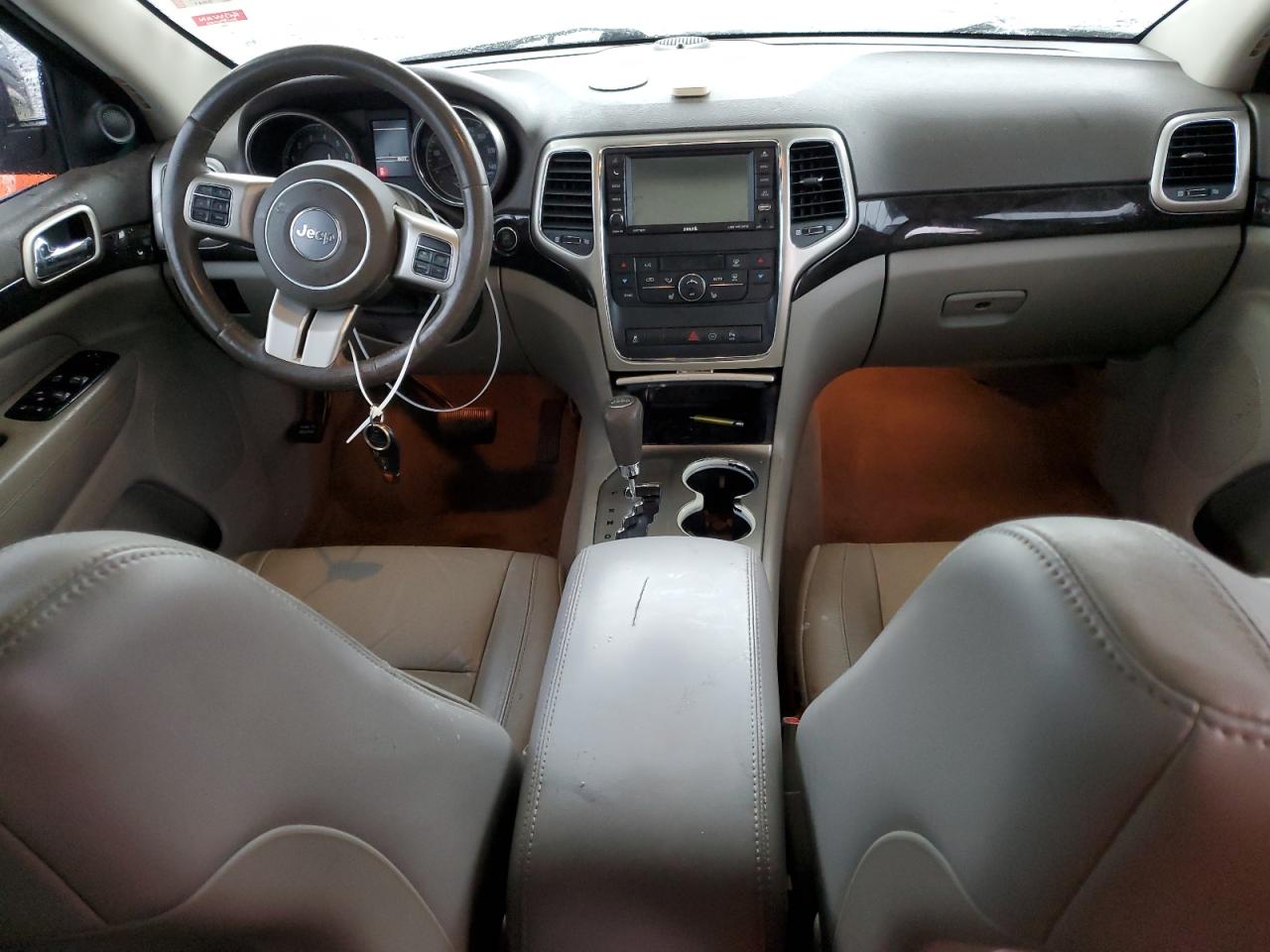 2012 Jeep Grand Cherokee VIN 1C4RJEAG1CC258897 Copart auction photo, front end damage thumbnail 8