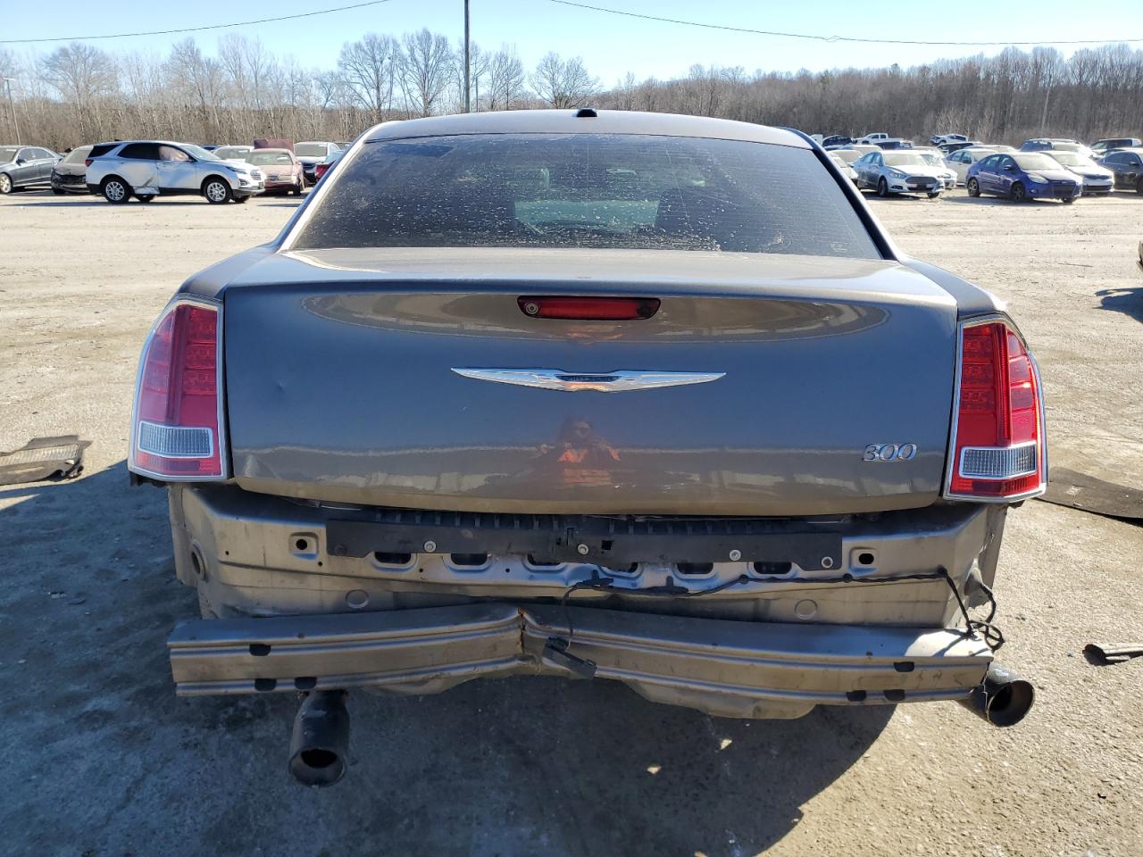 2014 Chrysler 300 VIN 2C3CCAAG2EH203663 Copart auction photo, front end / undercarriage damage thumbnail 6