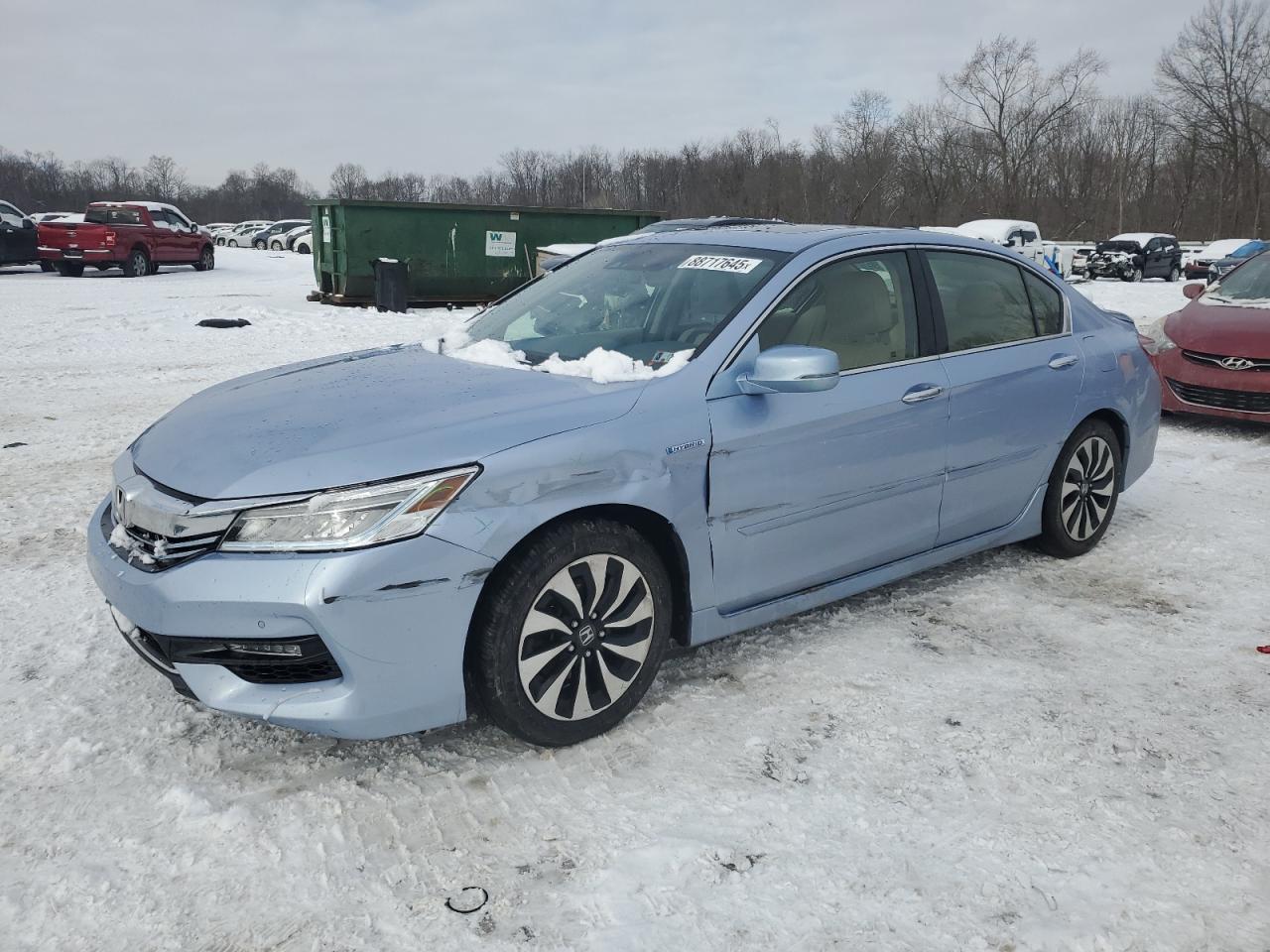 2017 Honda Accord VIN JHMCR6F74HC008136