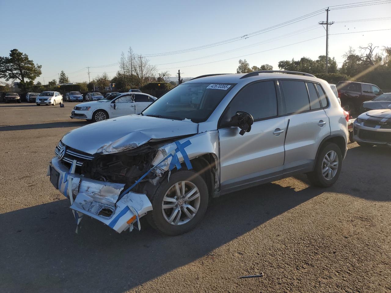 2015 Volkswagen Tiguan VIN WVGAV7AX8FW503674