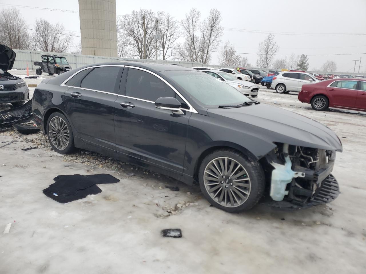 2015 Lincoln MKZ VIN 3LN6L2JK5FR625611 Copart auction photo, front end damage thumbnail 4
