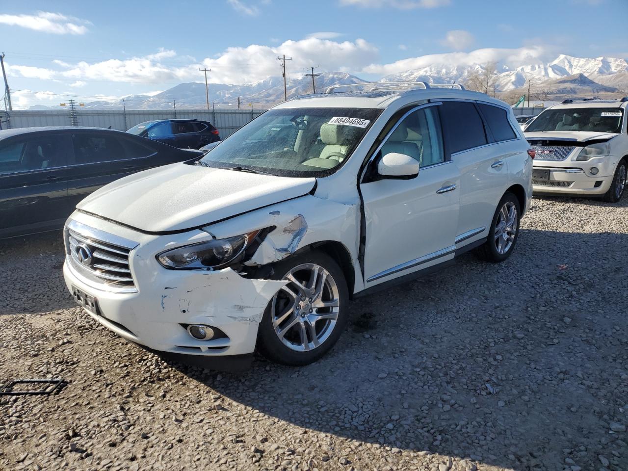2013 Infiniti JX VIN 5N1AL0MM8DC300104 - Copart auction photo