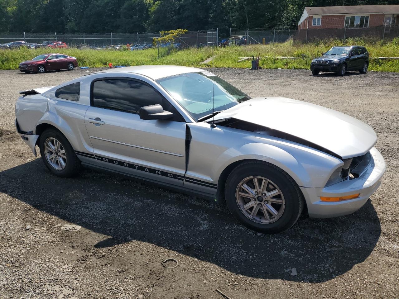 2008 Ford Mustang VIN 1ZVHT80N685193397 Copart auction photo, rear end / front end damage thumbnail 4