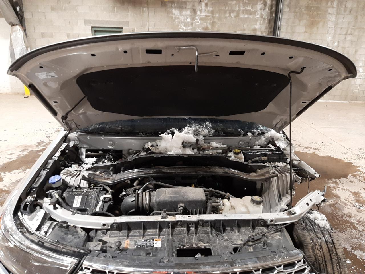 2021 Ford Explorer VIN 1FMSK8FH9MGB05515 Copart auction photo, front end damage thumbnail 12
